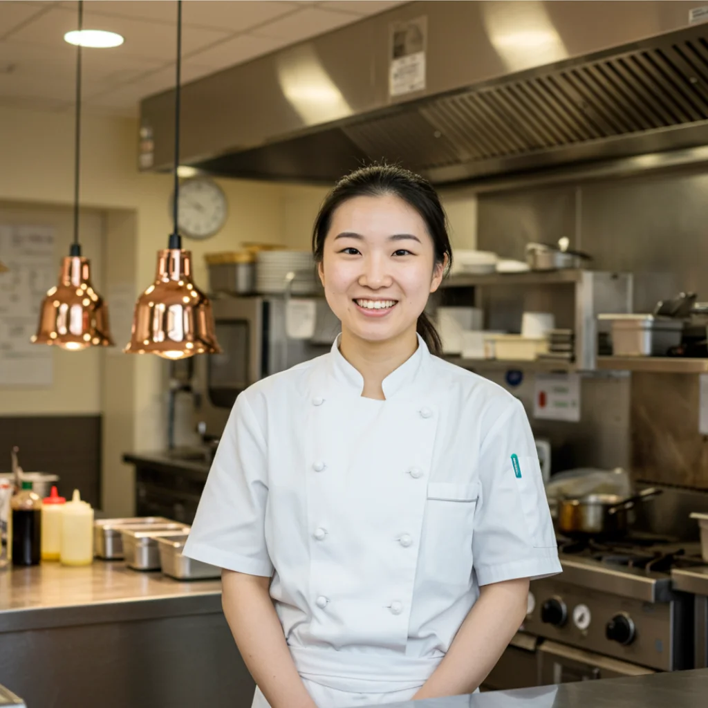 Dessert specialist portrait