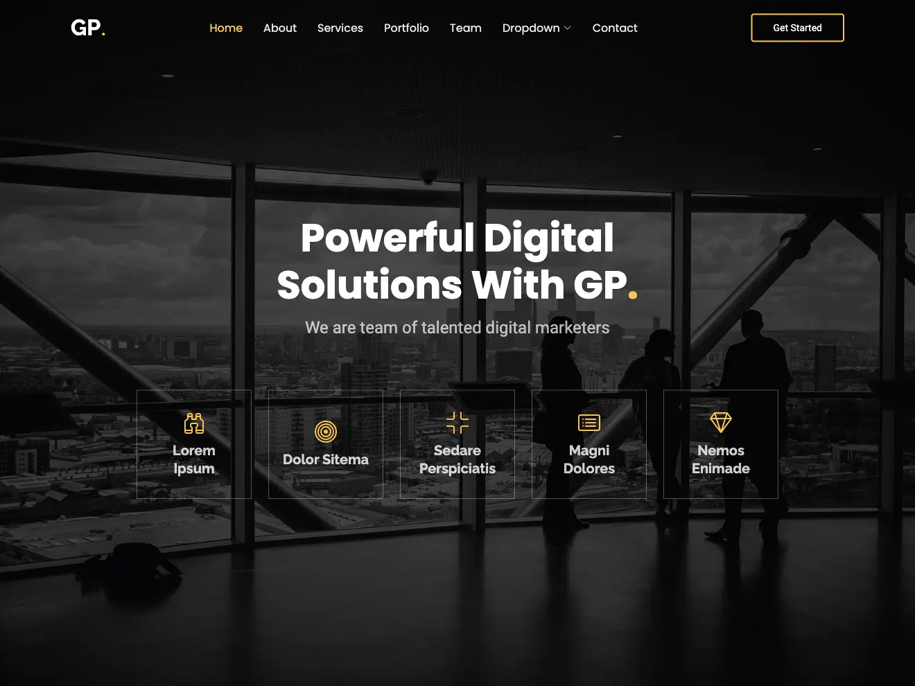 Gp Free Multipurpose HTML Bootstrap Template BootstrapMade