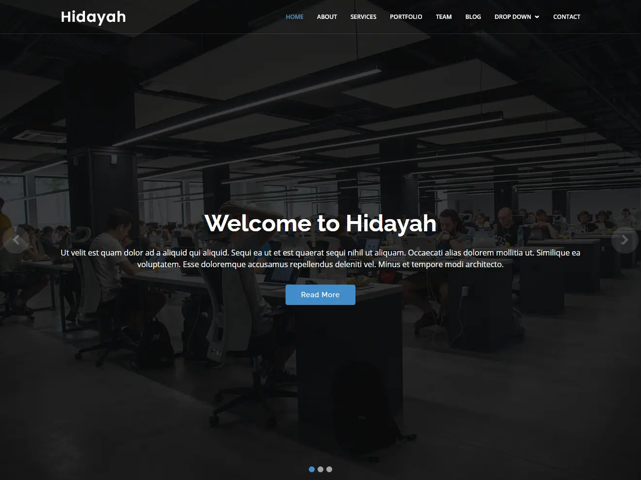 Hidayah - Bootstrap Corporate Template
