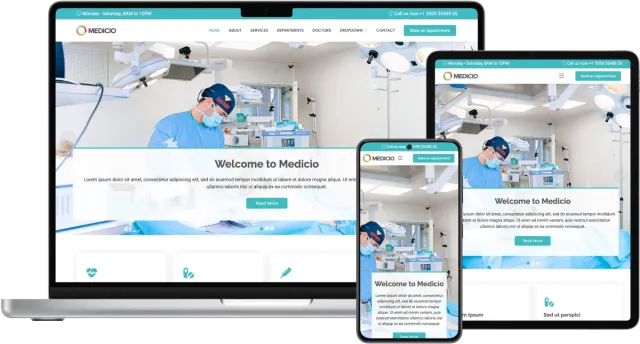 Free Bootstrap Medical Website Templates | BootstrapMade