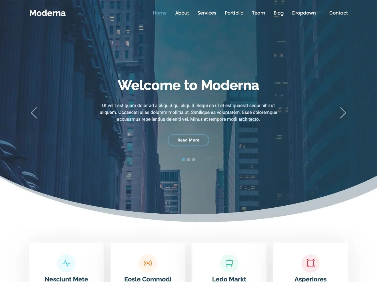 bootstrap page template free download