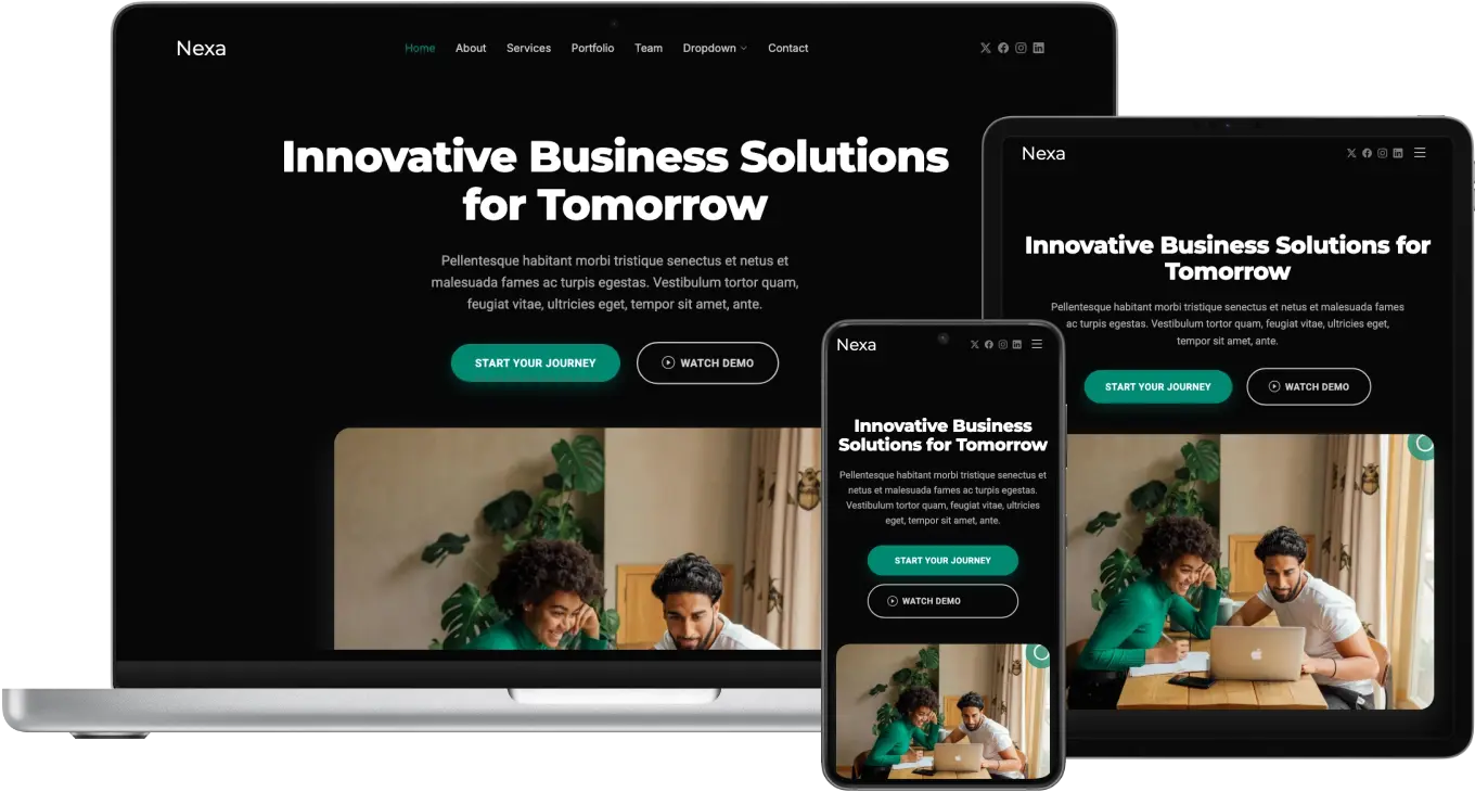 Nexa - Bootstrap Agency and Landing Page Template