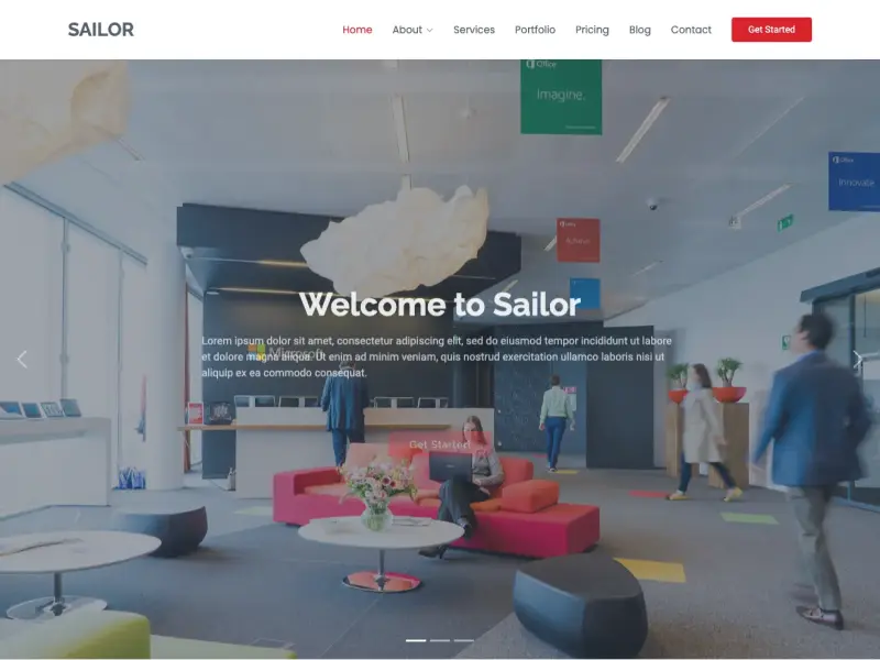 Sailor - Bootstrap Business Template