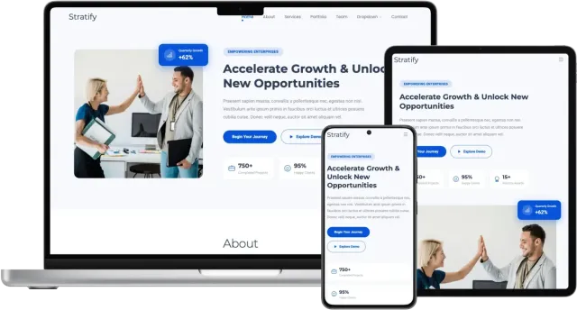 Stratify - Business Template for Corporate and Consulting Sites