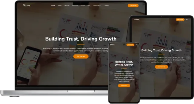 Strive - Professional Corporate Website Template
